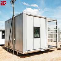 Vente en gros de petites maisons à bas prix de haute qualité Maison extérieure préfabriquée cabine modulaire Apple