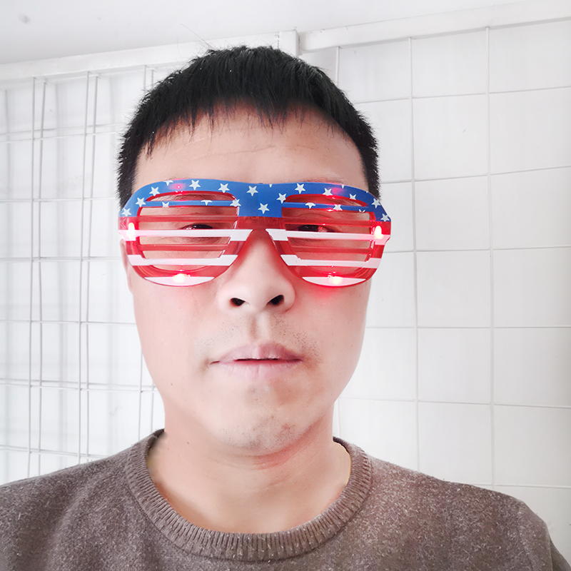 Red (American Flag Glasses1)