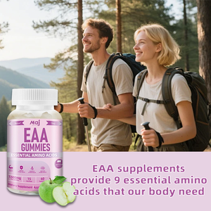OEM Sport Preentrenamiento EAA Creatine Gummies Suplementos con 9 aminoácidos esenciales Cadena Aminos - Product Image 4