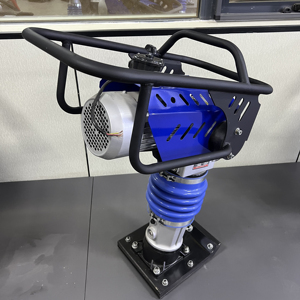 Best Selling Electric Motor 3kW 220V 380V Vibratory Impacting Soil Compactor Tamping <b>Rammer</b> Jumping Jack <b>Rammer</b> Machine - Product Image 1