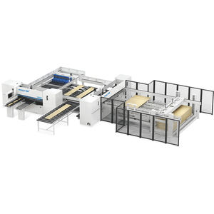 Línea de <span class=keywords><strong>Corte</strong></span> de Paneles CNC MA-KS3318 de Alta Capacidad, 800 Paneles/8H, con Sierra <span class=keywords><strong>Longitudinal</strong></span> <span class=keywords><strong>y</strong></span> <span class=keywords><strong>Transversal</strong></span> Automática - Product Image 1