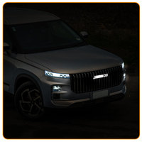 Emblème lumineux LED pour calandre de voiture, logo LED luminescent pour CHERY JAECOO J7