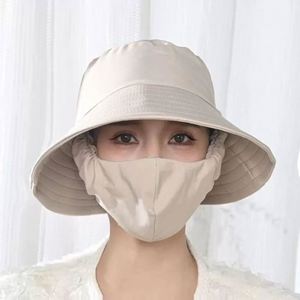 Nouveau <span class=keywords><strong>chapeau</strong></span> <span class=keywords><strong>de</strong></span> pêcheur intégré avec protection solaire et masque anti-poussière, <span class=keywords><strong>chapeau</strong></span> <span class=keywords><strong>de</strong></span> <span class=keywords><strong>jardinier</strong></span> à carreaux couvrant le visage et prévenant les couleurs violets - Product Image 6