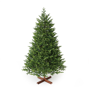 OEM <b>Decoration</b> Artifical High-quality <b>Christmas</b> Tree Pine Needle and <b>LED</b> Lights PE Tree - Product Image 1