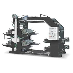 flexo printing machine with hot air drying