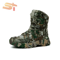 Bottes Tactiques Montantes Magnum Homme Grande Taille Noires pour Activités de Plein Air Randonnée et Entraînement Design Transfrontalier