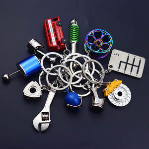 Customized <strong>Metal</strong> Car Gear Box Gear Shifter Keychain Automotive Turbine Turbo <strong>Key</strong> <strong>Chain</strong> Car <strong>Part</strong> Keychain - Product Image 1