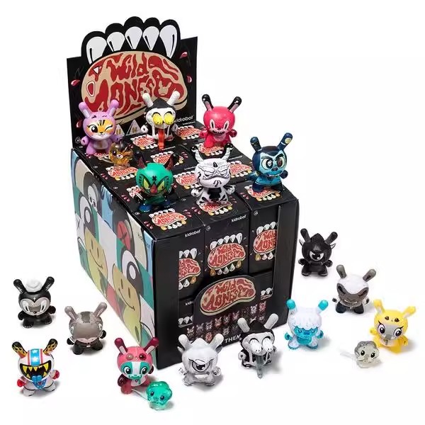 Custom Made Collectible Blind Box Vinyl Figure Making Limited Edition Blind Box Vinyl Toy Customized Blind Box PackagingToy