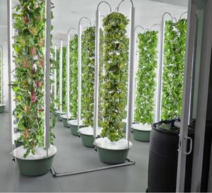 Tour de culture aéroponique verticale pour serre agricole ABS, système hydroponique Star Tower - Product Image 1