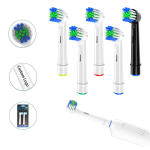 Precio más vendido Cuidado de la salud bucal 4 piezas Cabezales de <span class=keywords><strong>cepillo</strong></span> de dientes eléctrico reemplazables para <span class=keywords><strong>cepillo</strong></span> eléctrico <span class=keywords><strong>Oral</strong></span> <span class=keywords><strong>B</strong></span> - Product Image 1