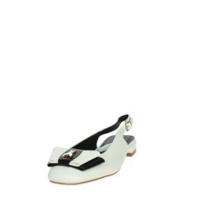 Ballerine Patrizia Pepe per Bambina, Bianche e Nere, Scarpe Basse con Design Slingback - Product Image 6