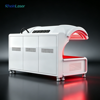 Chambre de photobiomodulation par luminothérapie rouge à 360° °   Couverture corporelle complète pour la longévité, les spas et les cliniques de bien-être