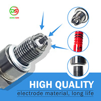 Bougie d'allumage à triple électrode pour moto A7TC D8TC pour GY6 CG 50cc-250cc ATV Scooter Dirt Bike Go Kart OEM ODM disponible