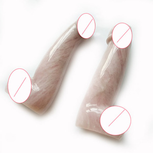 Godemiché en quartz rose de 17cm, jouet sexuel fait en chine, <span class=keywords><strong>objet</strong></span> de beauté, offre spéciale - Product Image 2