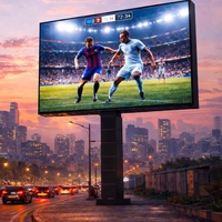 Layar Iklan Luar Ruangan P10, Refresh Rate Tinggi, Pemutaran Tajam, Visual Stabil, Dampak Visual Mendalam, Acara Olahraga, Layar LED