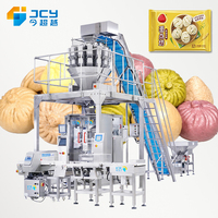 Machine d'emballage verticale automatique multifonctionnelle VFFS avec peseuse multi-têtes 200g 500g 1kg