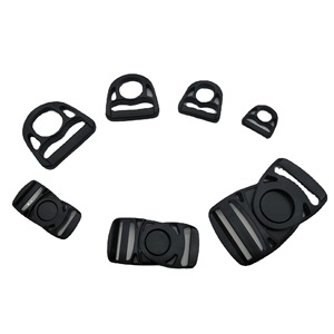 Hebillas de plástico para portabebés, cinturón de seguridad para cochecito, escalera, cierres de tres lados, accesorios para bolsos JK B7010 - Product Image 5