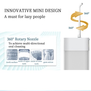 Irrigador Bucal Inalámbrico para Limpieza Dental, Portátil, Recargable por USB, IPX7, Mini Irrigador Bucal de Mano - Product Image 6