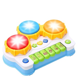 Juguete Musical para Bebés con Teclado <span class=keywords><strong>de</strong></span> 6 Notas, Instrumento <span class=keywords><strong>de</strong></span> Dibujos Animados para Educación Temprana, Aprendizaje Montessori y Juego - Product Image 1