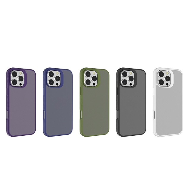 Luxury Matte Translucent Shockproof Frosted Mobile Back Cover Accessories Phones Case with Camera Protector for iPhone Samsung