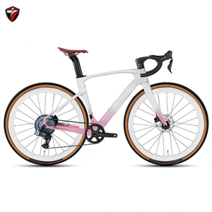 Bicicleta de Carretera de Fibra de Carbono TWITTER <span class=keywords><strong>GRAVEL</strong></span>-V3, Frenos de Disco Hidráulicos, Cambio Electrónico Inalámbrico, Cableado Interno, 24 Velocidades, 700C - Product Image 1