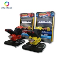 Simulateur de course automobile d'arcade, machine de jeu de course automobile d'arcade, moto d'arcade