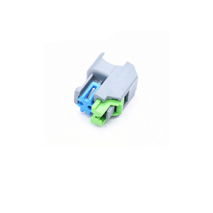Connecteur de prise de carburant automobile Buick EV6 USCAR, injecteur, connecteur de prise 15419715, gris PBT IP20, mâle et femelle - Product Image 3