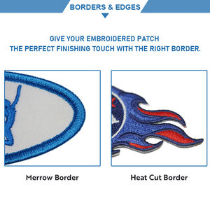 Parches Bordados Termoadhesivos Personalizados y Ecológicos con Diseños de Corazón y Flores para Equipos Deportivos y Ropa Deportiva - Product Image 3