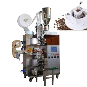 Ultrasonic Sealing Coffee Drip Bag Packaging Machine For Round Corner Premade Pouch