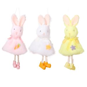 Decoración de Pascua, Adorno Colgante de Conejito en Colores Pastel, Decoración para Ventanas de Pascua, Adornos Colgantes, Recuerdos para Fiestas Familiares de Pascua, Regalos para el Hogar - Product Image 4