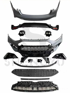 Kit de Carrocería para <span class=keywords><strong>Audi</strong></span> <span class=keywords><strong>A4</strong></span> 2021 Modificado a RS4, Incluye Ensamblaje de Parachoques Delantero y Trasero con Rejilla, Difusor Trasero y Tubos de Escape - Product Image 2