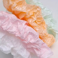Boîte cadeau en papier de soie recyclable fait main nacré Sydney Snow Virgin, emballage de bouquet blanc, papier de doublure DIY pour fleurs fraîches et gâteaux