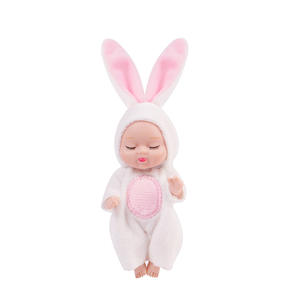 Nouvelle poupée réaliste de 11 cm, populaire et en gros : jouet à habiller pour bébé endormi, cadeau de Noël idéal pour les enfants et décoration adorable - Product Image 5