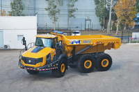 Camion benne articulé XDA45U de 41 tonnes, 1600 kW, pour terrains complexes, boueux et sinués
