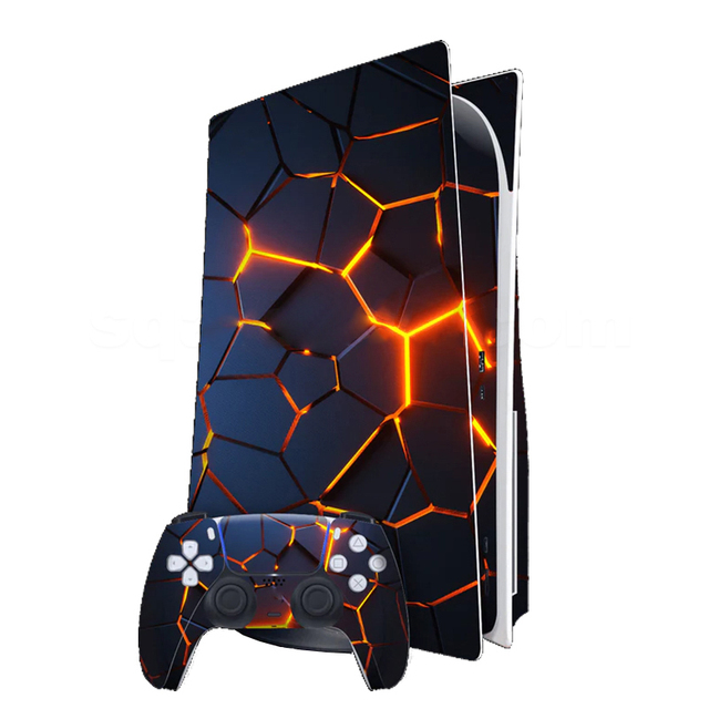 Customized Console Silicone Cover Dust Proof Anti-Scratch Protective Skin Case Video Games & Accessories for Ps5 Disk Version