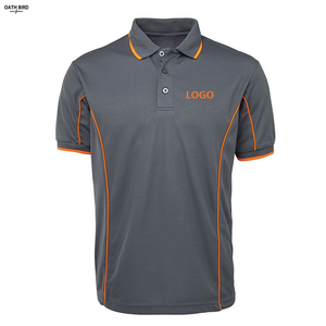 Seragam perusahaan kustom kemeja Polo bisnis kinerja tinggi dengan Logo poliester kemeja Golf baju pekerja kantor cepat kering - Product Image 1