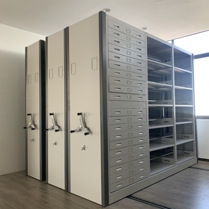 Étagères mobiles compactes pliables pour l'archivage des livres de la bibliothèque scolaire - Product Image 2