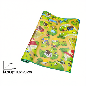 Play <b>Mats</b> 100x120 Cm Farm Theme For Kids Playtime Fun - Product Image 2