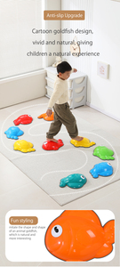 2025 Jouet sensoriel pour bébé : Pierres d'équilibre pour entraînement sensoriel et exercice de coordination, jouet d'intérieur pour enfants - Product Image 3