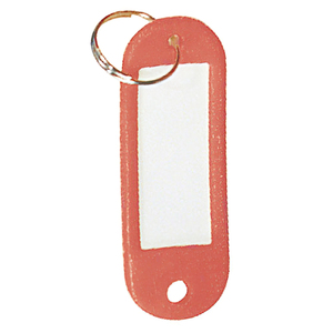Portaetiquetas Rojo para Llavero - Product Image 1