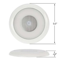Lumière de courtoisie marine LED étanche en aluminium, lumière intérieure de bateau, lumière de cabine de bateau, lumière de plafond de caravane