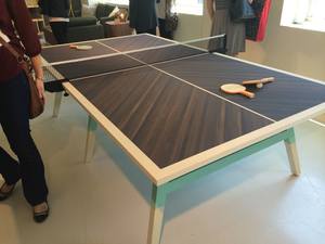 Space-Saving Foldable 75kg Home <strong>Ping</strong> <strong>Pong</strong> <strong>Table</strong> for Small Apartment Balcony Leisure - Product Image 2