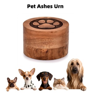 Ahşap Klasik Çevre Dostu Evcil Hayvan Anıt Kutusu Köpek Tüyü Toplama Kutusu Masif Ahşap <span class=keywords><strong>Urn</strong></span> Hatıra Eşyası Kare Şekilli Saklama Kutusu Boş - Product Image 1