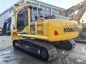 Excavadora de orugas hidráulica Komatsu usada de 22 toneladas, excavadora de orugas hidráulica Komatsu usada de 22 toneladas, para construcción, demolición, paisajismo - Product Image 6