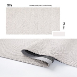 <span class=keywords><strong>Tappeto</strong></span> di lana Eco Friendly tessuto a mano per salotto tavolino da salotto colore solido luce di lusso minimalista bianco Premium - Product Image 6