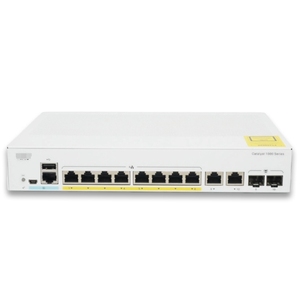 Ca-tal-ys-t 1200 chuyển đổi nối tiếp 8x10/100/1000 PoE + cổng 67W Ngân Sách điện 2X Gigabit đồng/SFP rack-mountable C1200-8P-E-2G - Product Image 4