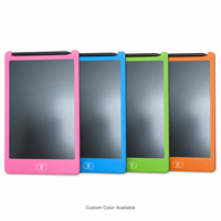 Tablette d'écriture LCD 8,5 pouces couleur personnalisée avec cartes à motifs interchangeables pour l'apprentissage préscolaire