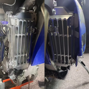 Protector de Radiador de Aluminio para Motocicleta, Cubierta de Refrigeración del Motor, Protector Anticaídas Compatible con Yamaha WR250F WR450F YZ250F YZ250FX YZ450F/<span class=keywords><strong>FX</strong></span> - Product Image 2