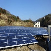 SOEASY Système de montage au sol solaire en aluminium en gros, kit complet avec rail inclinable fixe et poteau de fixation pour support photovoltaïque en terrain ouvert OEM