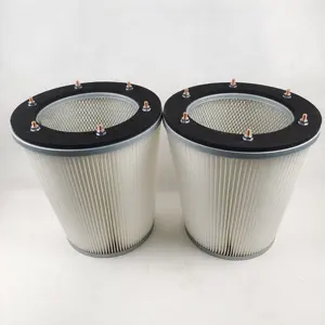 Produsen menyediakan kartrid filter debu kerucut enam sekrup mengangkat kartrid filter